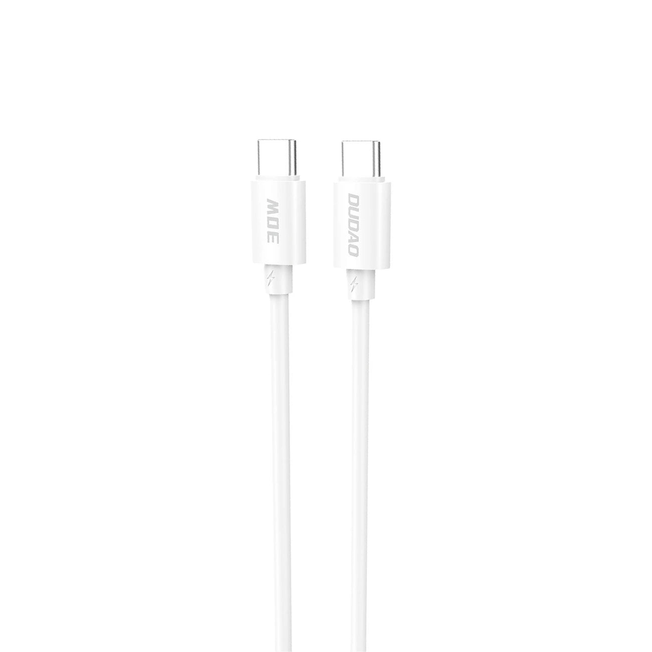 Dudao L4C USB-C / USB-C 30W 2m Cable - White_0