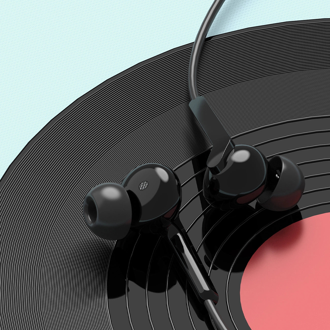 Dudao X3C+ Wired USB-C In-Ear Headphones 1.2m - Black_3