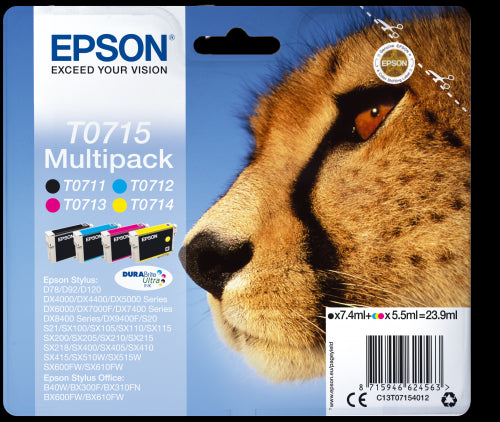 Epson Multipack T0715 4 colores_0