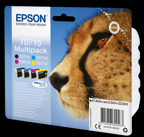 Epson Multipack T0715 4 colores_1