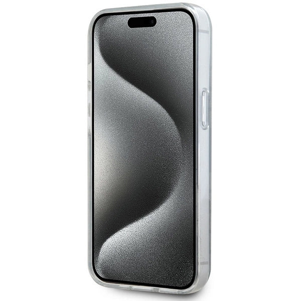 DKNY IML Mono & Stripe MagSafe Case for iPhone 15 Plus / 14 Plus - Black_4