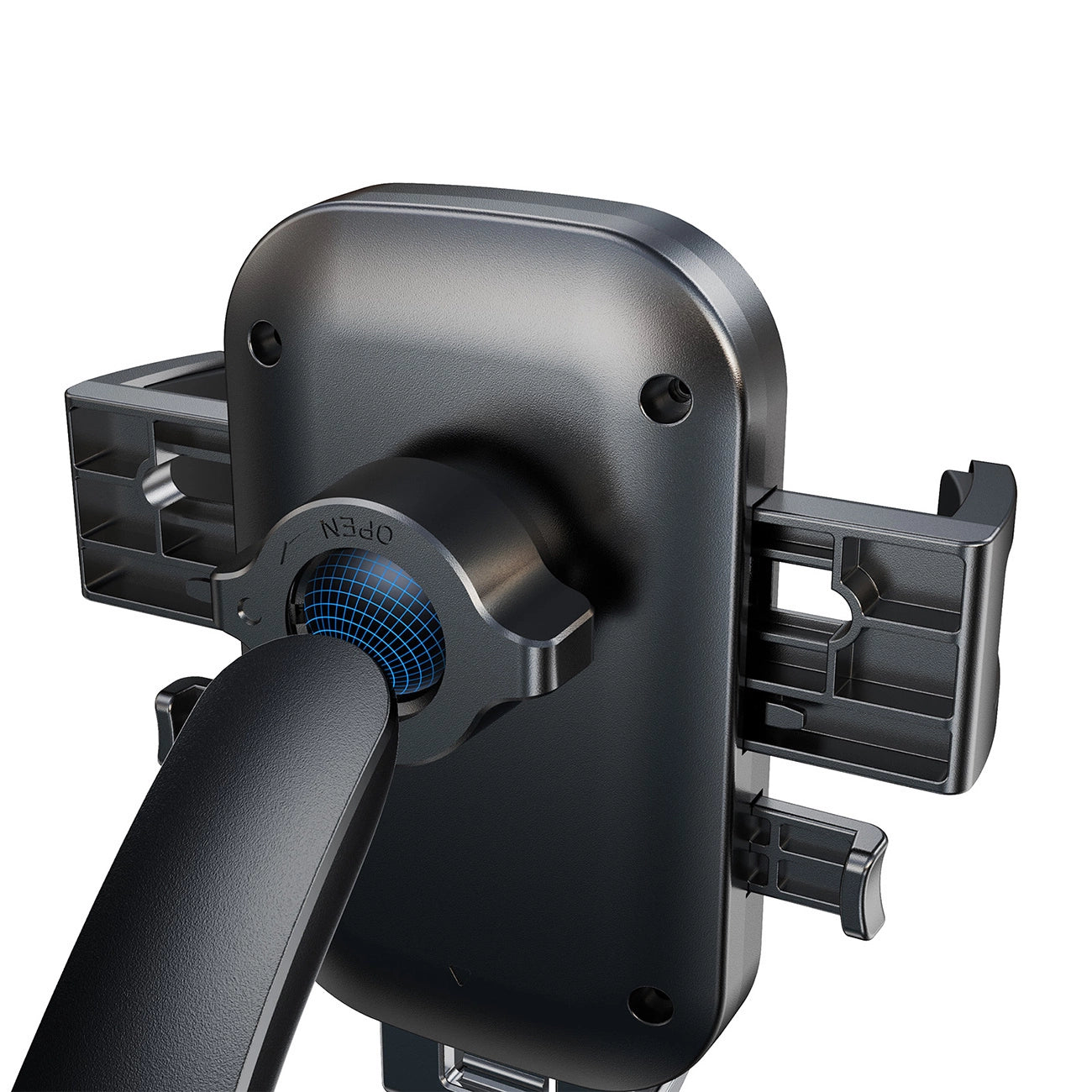 Joyroom JR-OK6 clamp phone holder for glass - black_4