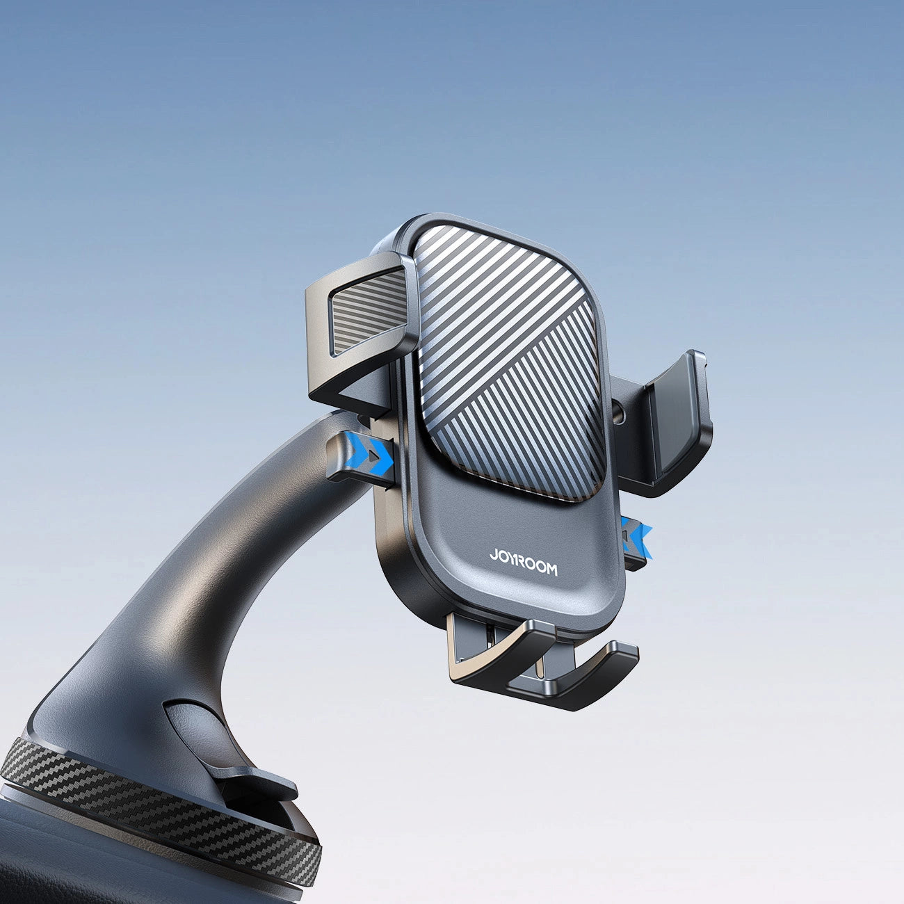 Joyroom JR-OK6 clamp phone holder for glass - black_7