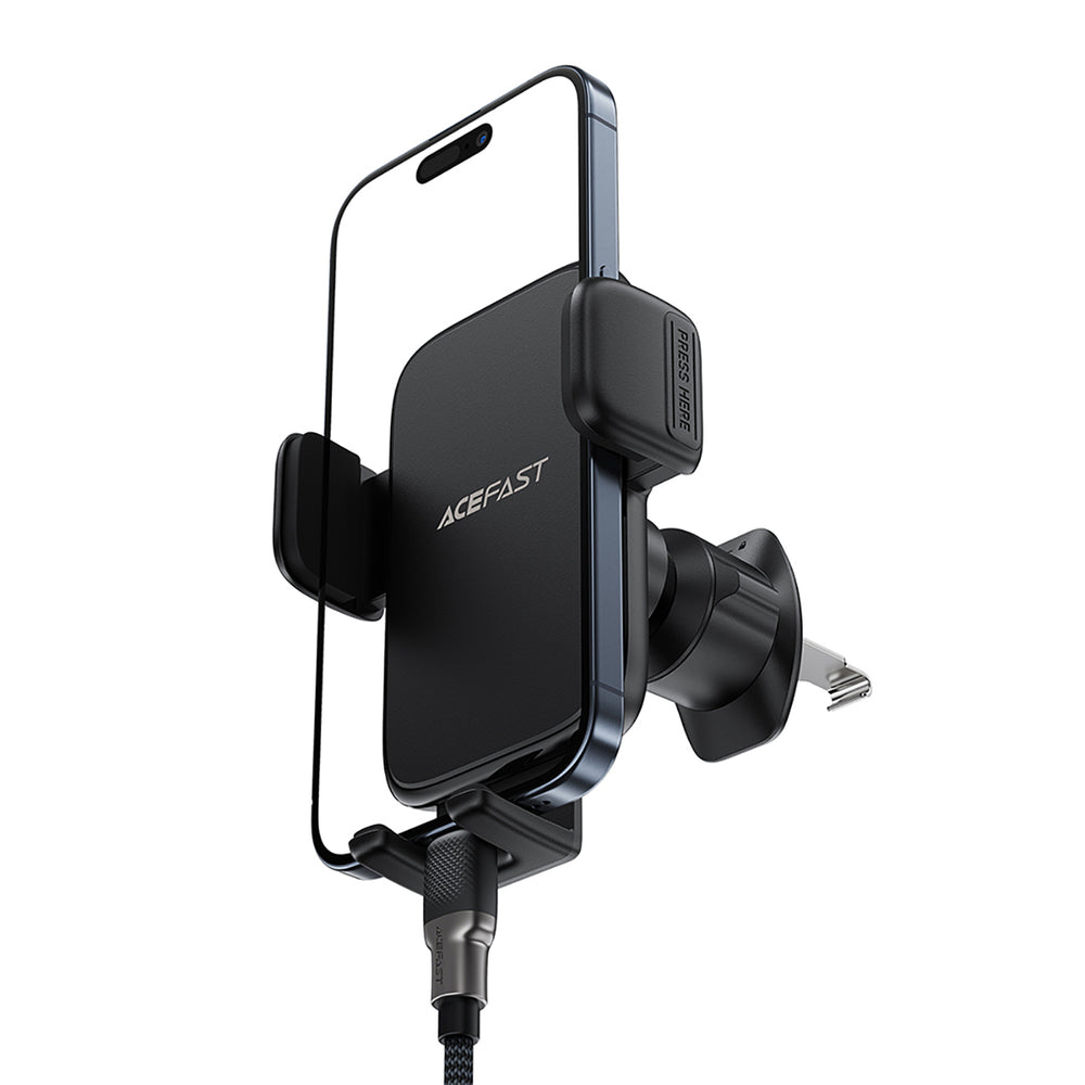 Acefast D27 Car Air Vent Phone Holder 4.5-6.7" - Black_4