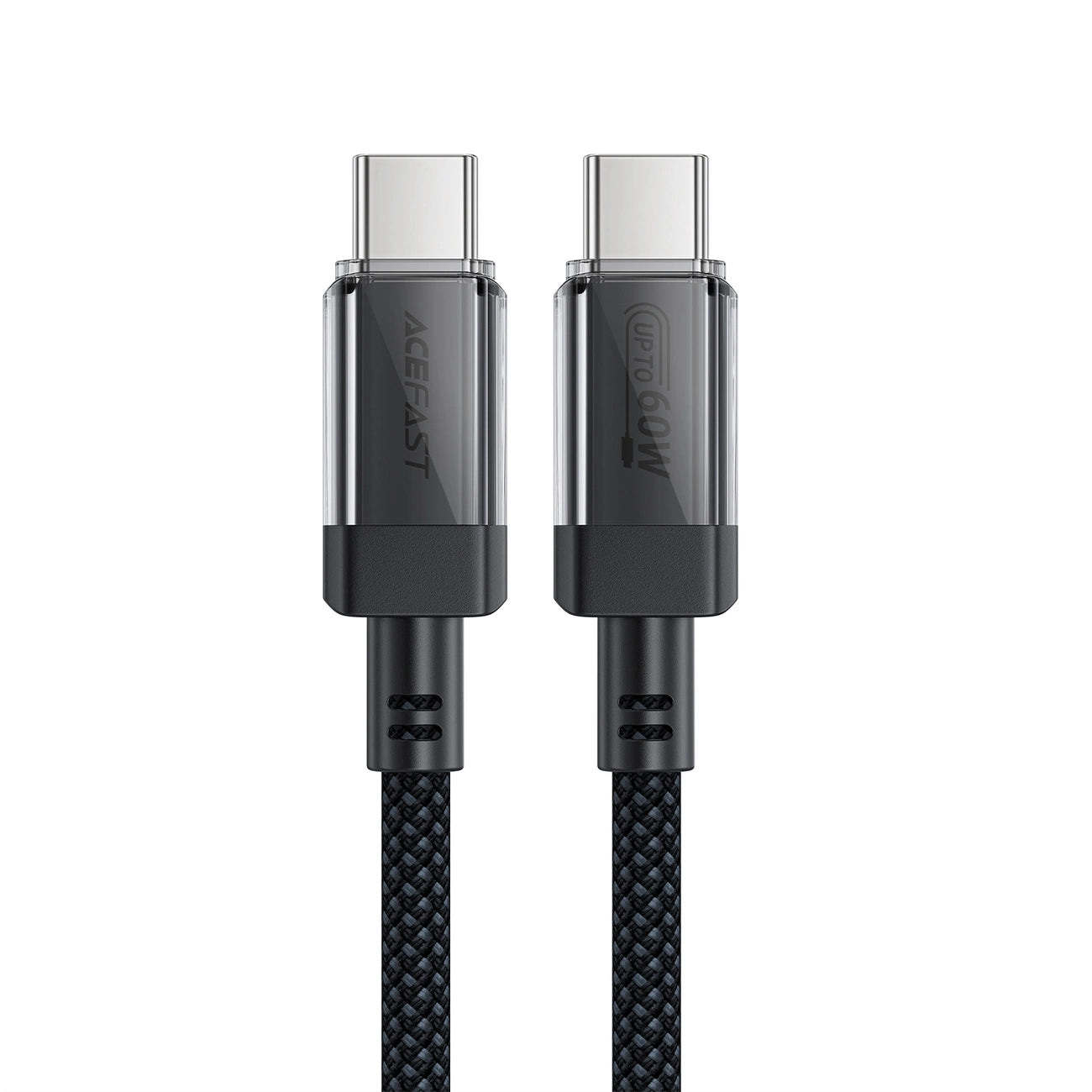 Acefast C12 USB-C / USB-C PD cable 60W 480Mb/with nylon braid - black_0