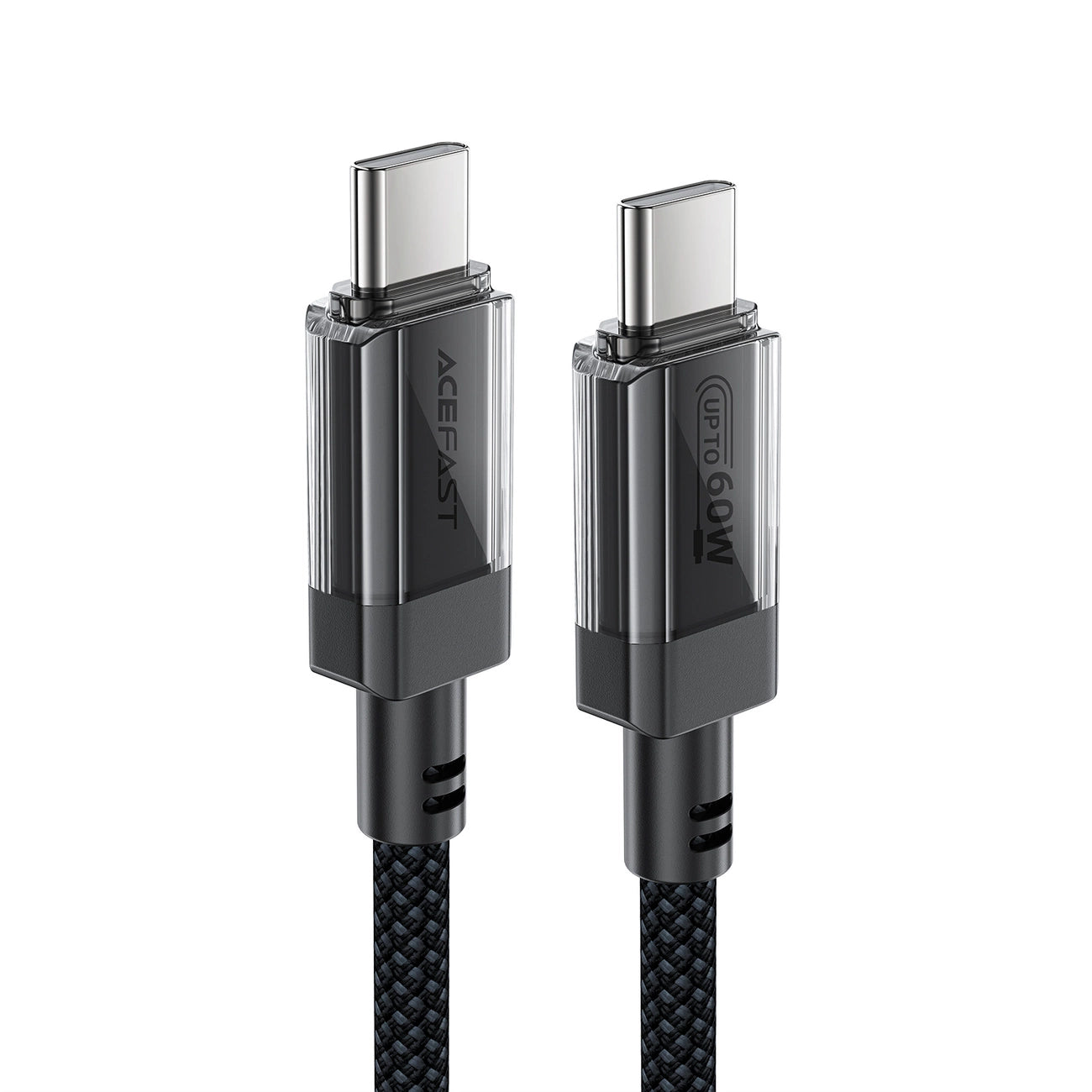 Acefast C12 USB-C / USB-C PD cable 60W 480Mb/with nylon braid - black_1