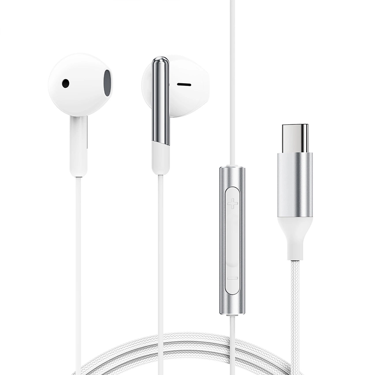 Acefast L3 Wired USB-C Headphones with Microphone - White_2