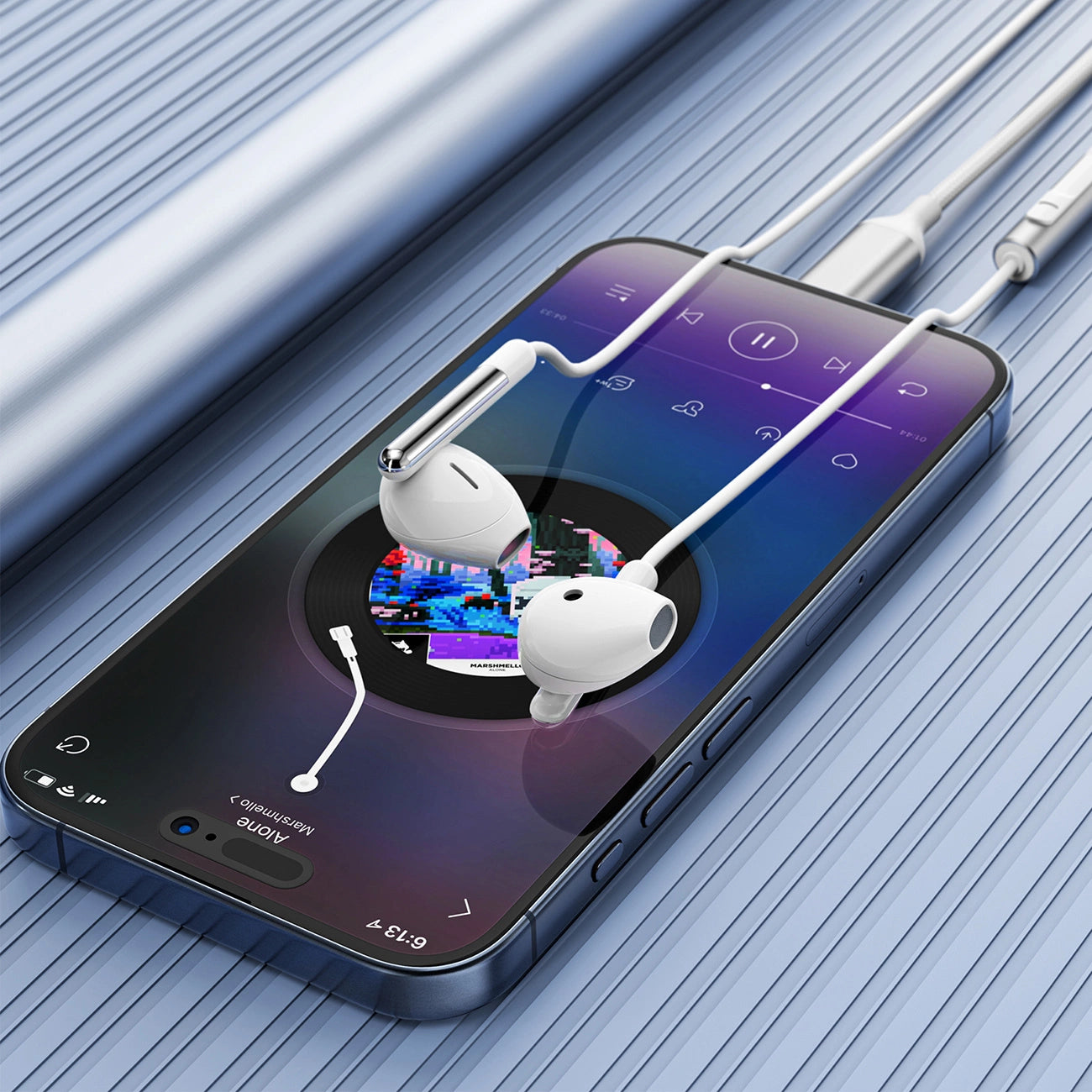 Acefast L3 Wired USB-C Headphones with Microphone - White_5