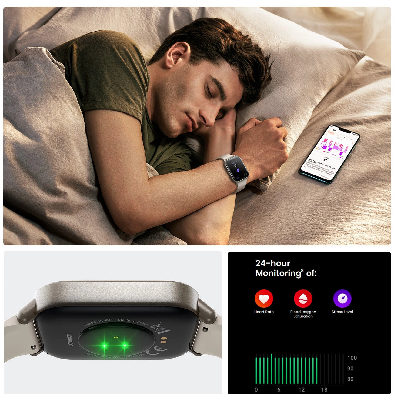 Joyroom Fit-Life JR-FT3S smartwatch with call answering function - titanium color_16