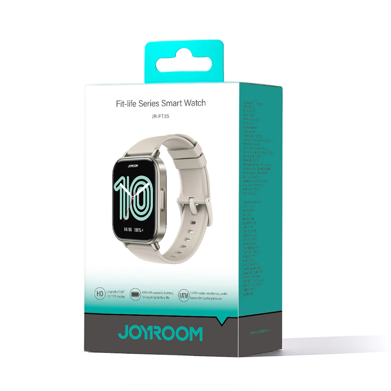 Joyroom Fit-Life JR-FT3S smartwatch with call answering function - titanium color_10