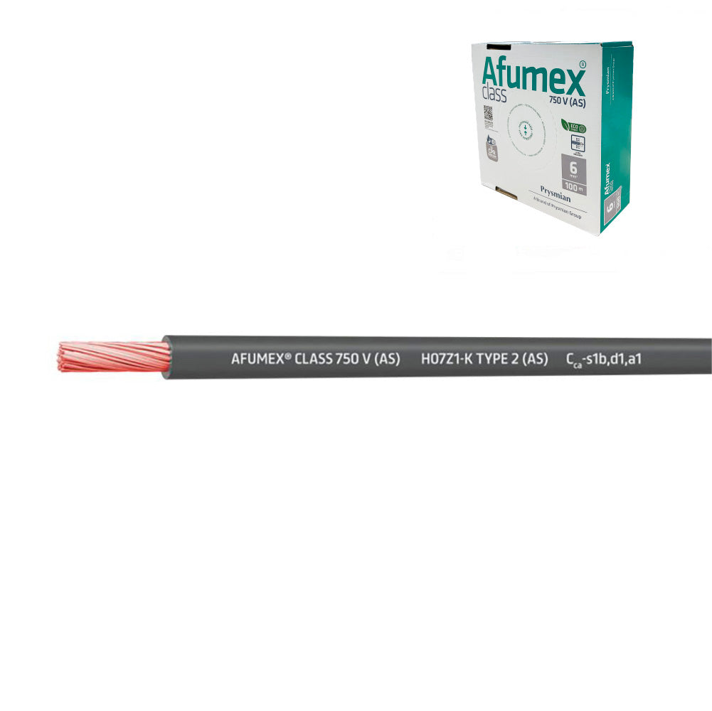 Cabo h07z1-k(as) 6,0 mm² cinza euro/m_0