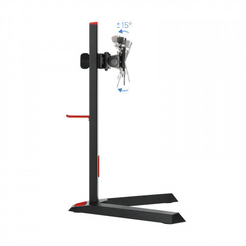 TooQ DB1401TN-B soporte para monitor 81,3 cm (32") Independiente Negro, Rojo_4