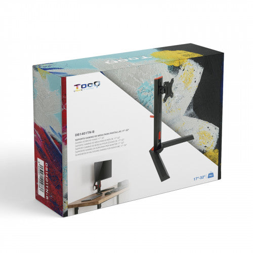 TooQ DB1401TN-B soporte para monitor 81,3 cm (32") Independiente Negro, Rojo_10