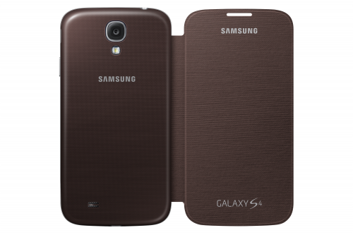 Samsung EF-FI950B funda para teléfono móvil Libro Marrón_2
