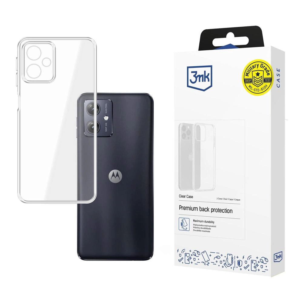 3mk Clear Case for Motorola Moto G54 - transparent_0