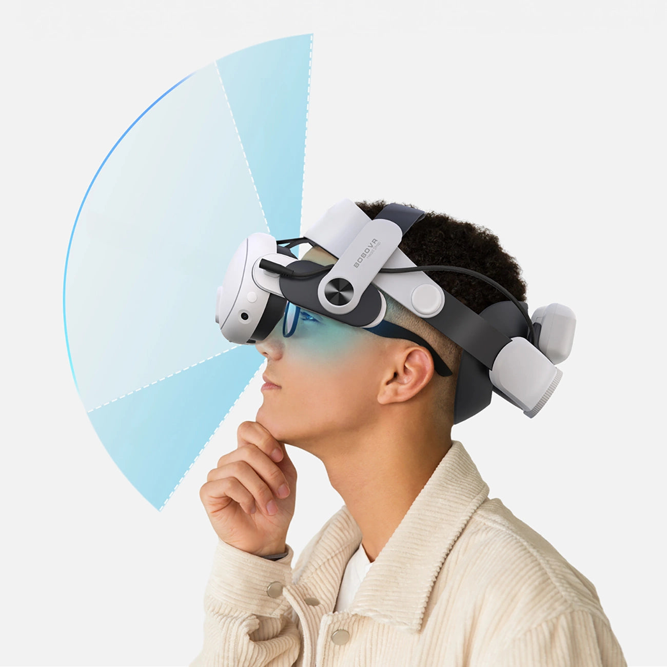 BOBOVR M3 Pro Head Strap + Battery pack for Oculus Quest 3 / Quest 3S_5