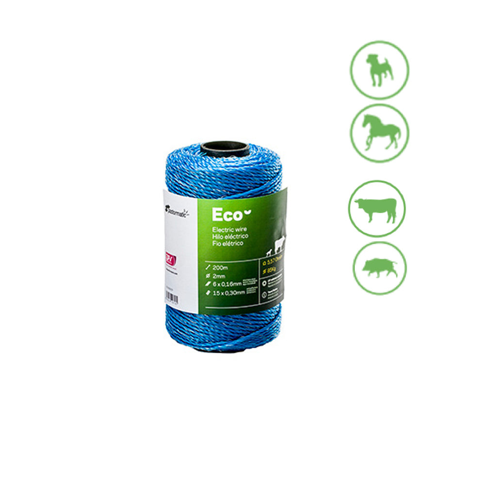 Cordão condutor 2mm 200m pastormatic_0