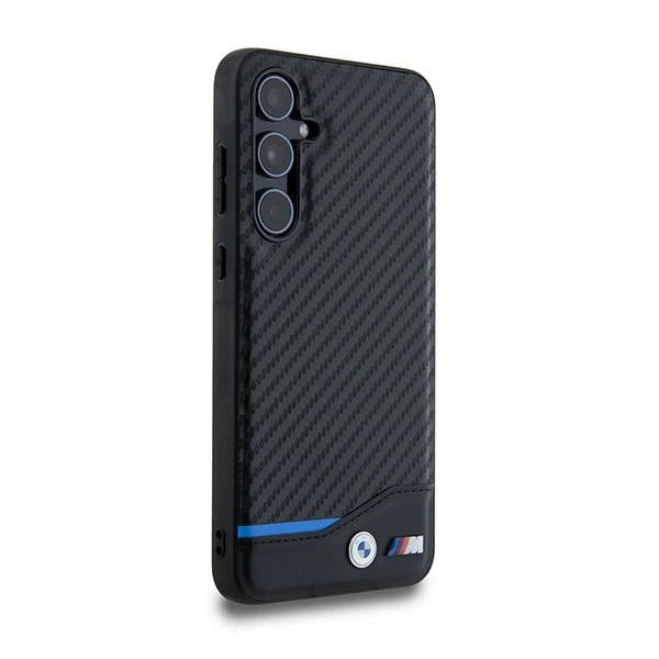 BMW Leather Carbon case for Samsung Galaxy A55 - black_3