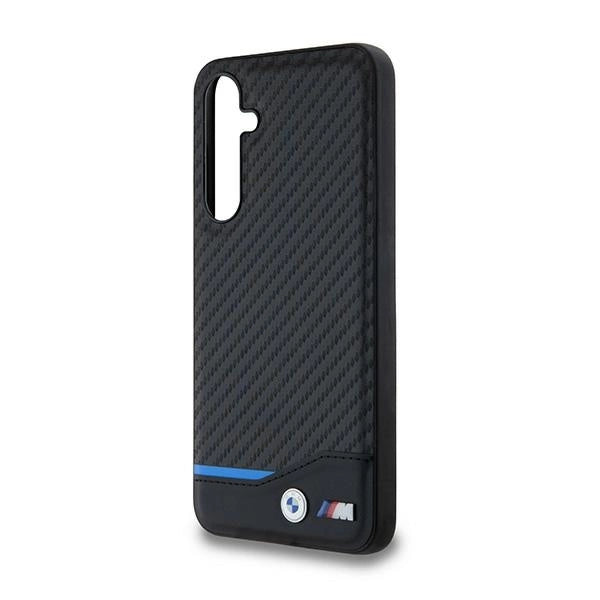 BMW Leather Carbon case for Samsung Galaxy A55 - black_5
