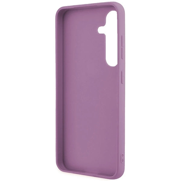 Guess Glitter Script case for Samsung Galaxy S24+ - purple_6