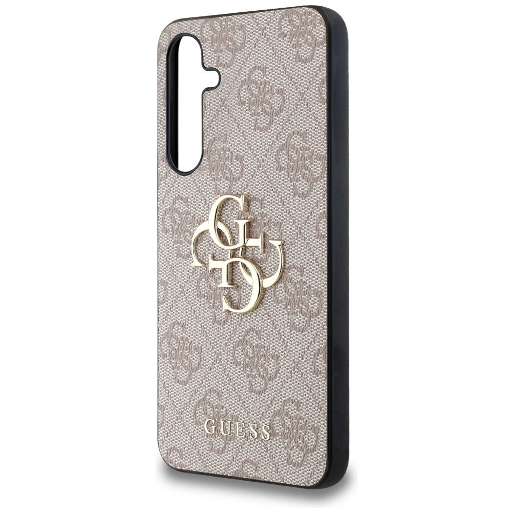 Guess 4G Big Metal Logo case for Samsung Galaxy A35 - pink_5