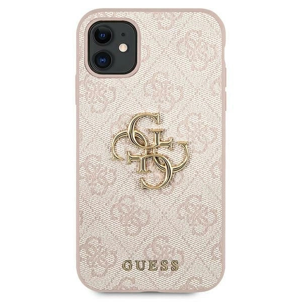 Guess 4G Big Metal Logo case for Samsung Galaxy A55 - pink_2
