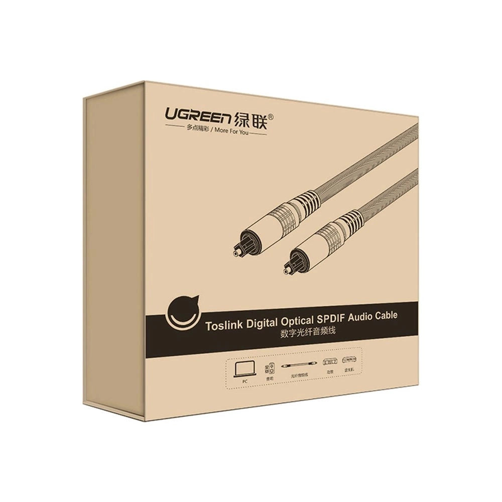 Ugreen AV108 10540 optical Toslink/SPDIF cable 2m - gray_5
