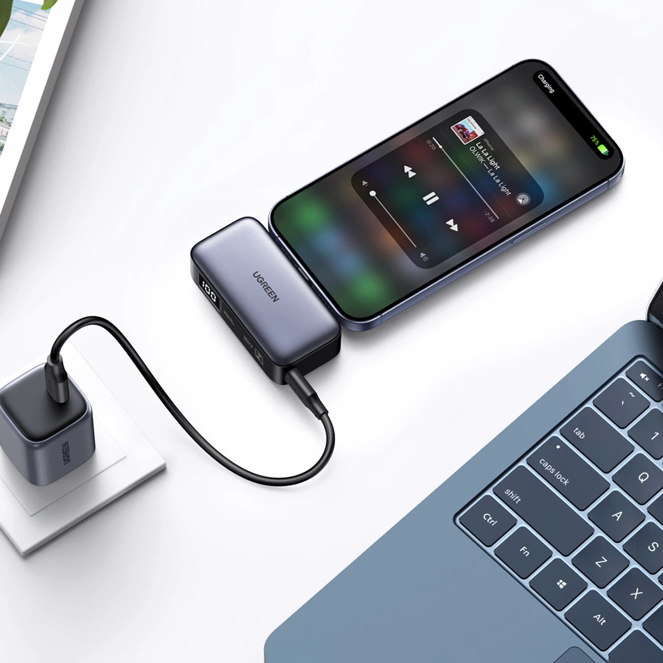 UGREEN 5000mAh Power Bank with Built-in USB-C Connector_12