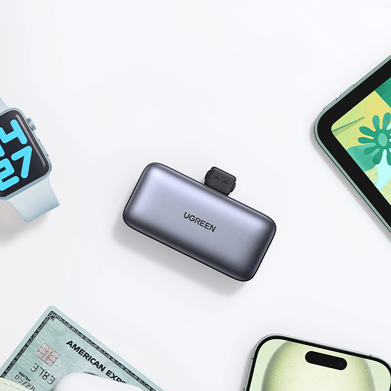 UGREEN 5000mAh Power Bank with Built-in USB-C Connector_5