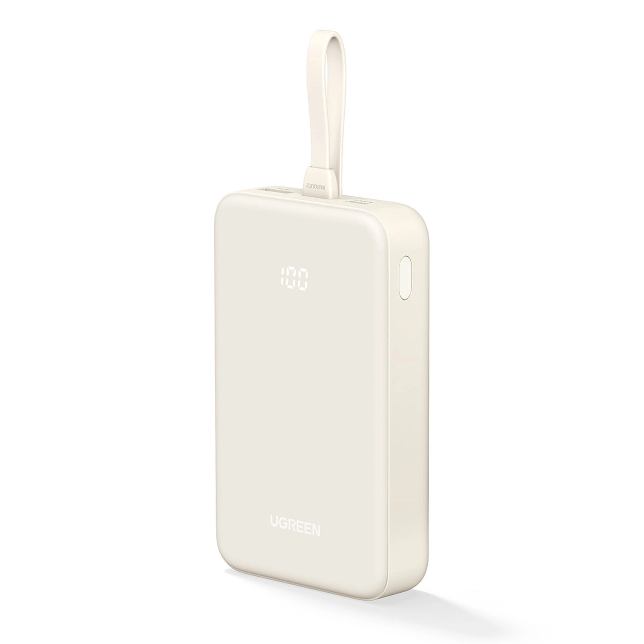 UGREEN 20000mAh Power Bank with Built-in Cable white_3