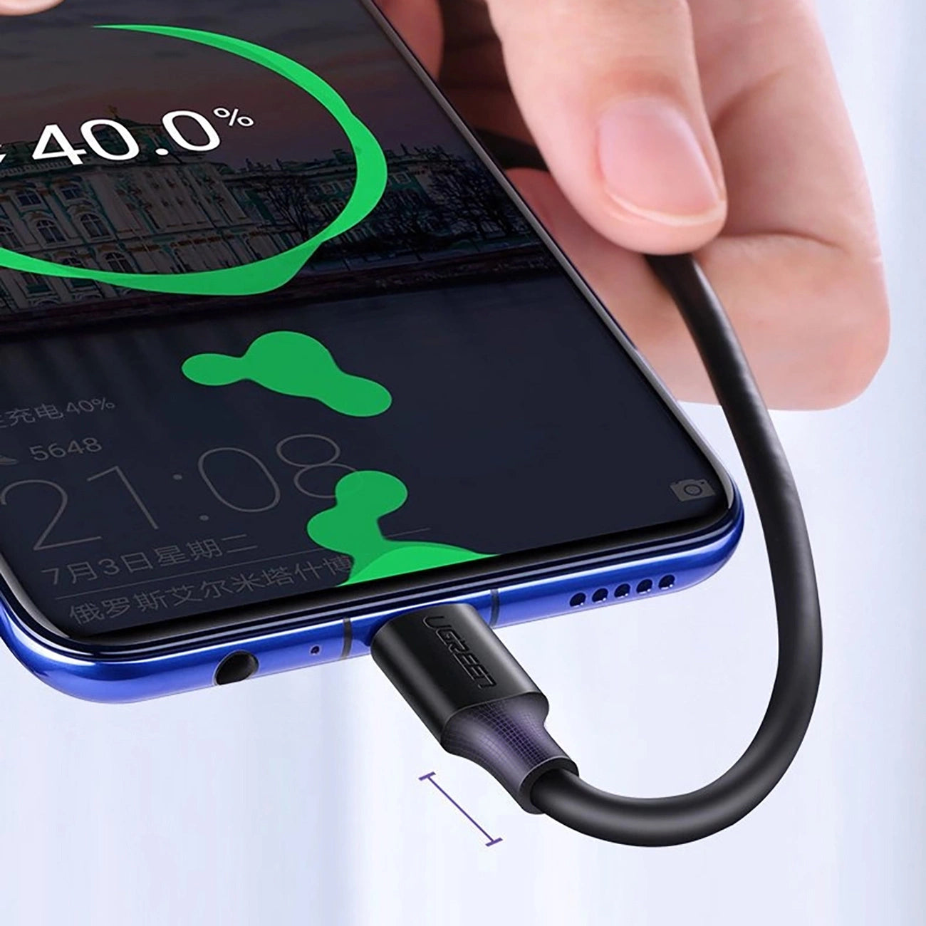 Ugreen US289 60135 micro USB / USB-A cable 0.5m - black_18
