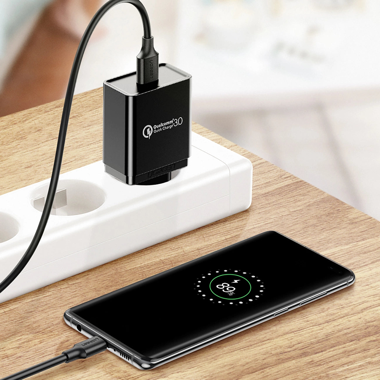 Ugreen US184 20883 USB-A 3.0 / USB-C 3A cable 1.5m - black_9