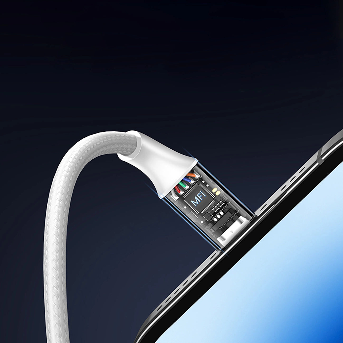 Ugreen US199 60163 USB-A / Lightning MFi cable 2m - silver_5
