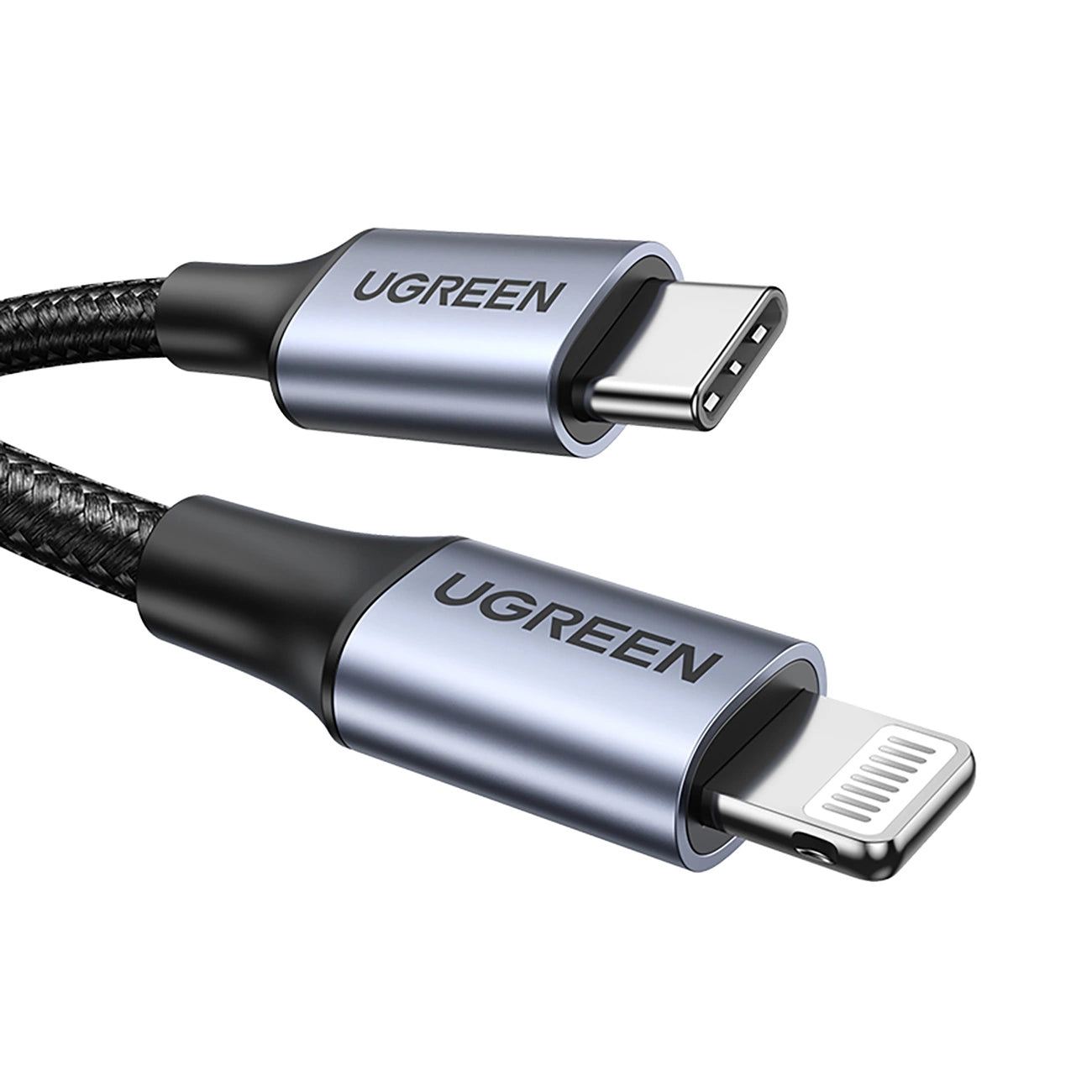 Ugreen US304 60760 Lightning - USB-C 2.0 MFi Cable 1.5 m - Gray_1