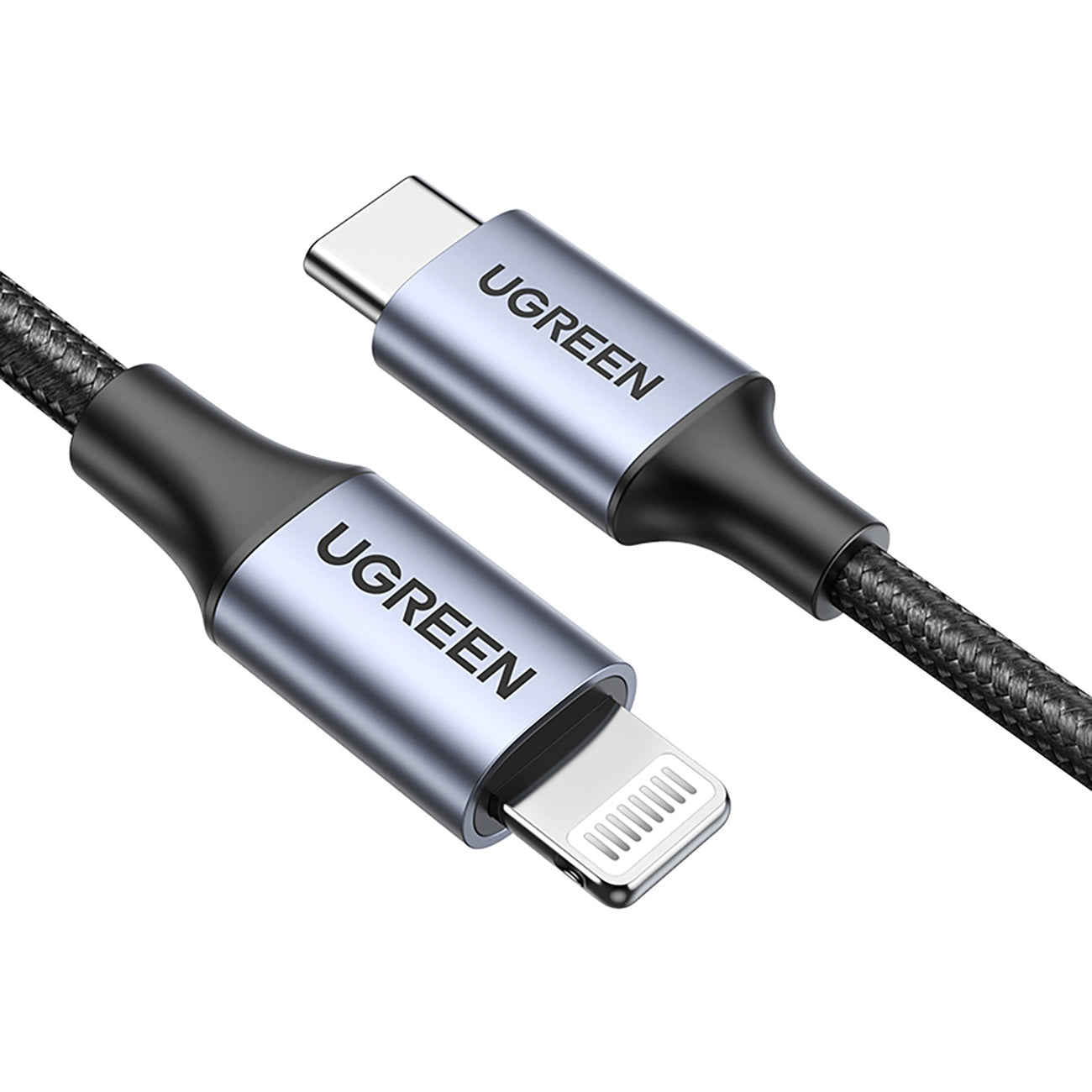 Ugreen US304 60760 Lightning - USB-C 2.0 MFi Cable 1.5 m - Gray_2