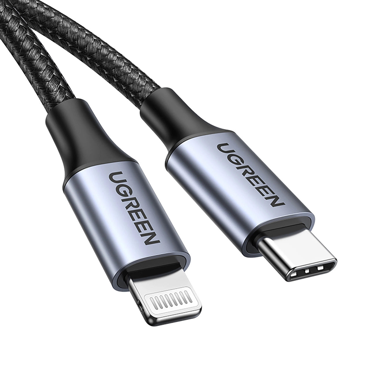 Ugreen US304 60760 Lightning - USB-C 2.0 MFi Cable 1.5 m - Gray_3