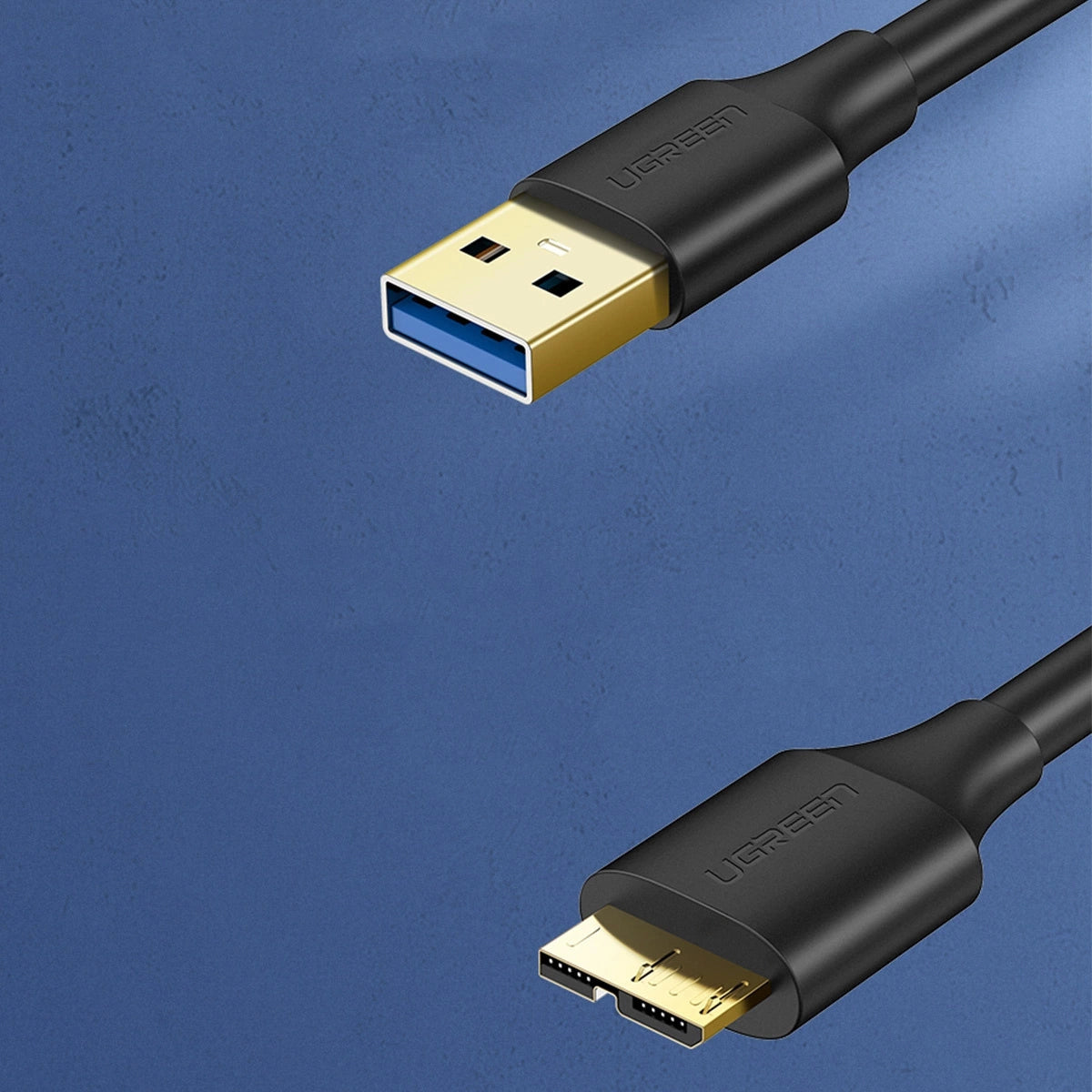 Ugreen US130 10840 USB-A 3.0 - micro USB-B cable 0.5m - black_4
