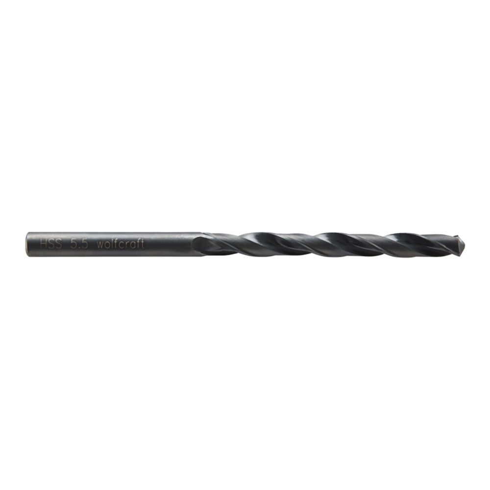 Broca de metal hss, forjamento por laminação, ø5,5 x 93 mm_0