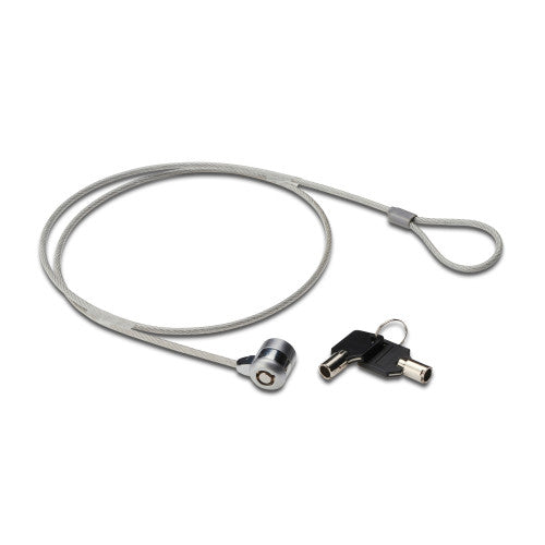 Ewent EW1242 cable antirrobo Negro, Acero inoxidable 1,5 m_1