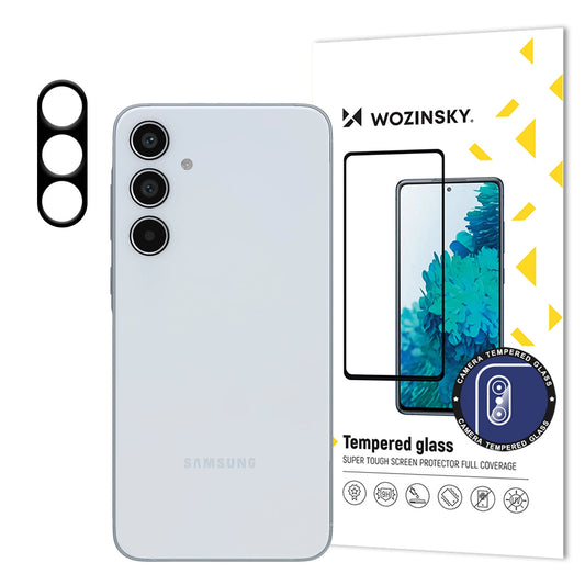 9H tempered glass for Wozinsky Full Camera Glass for Samsung Galaxy A55_0