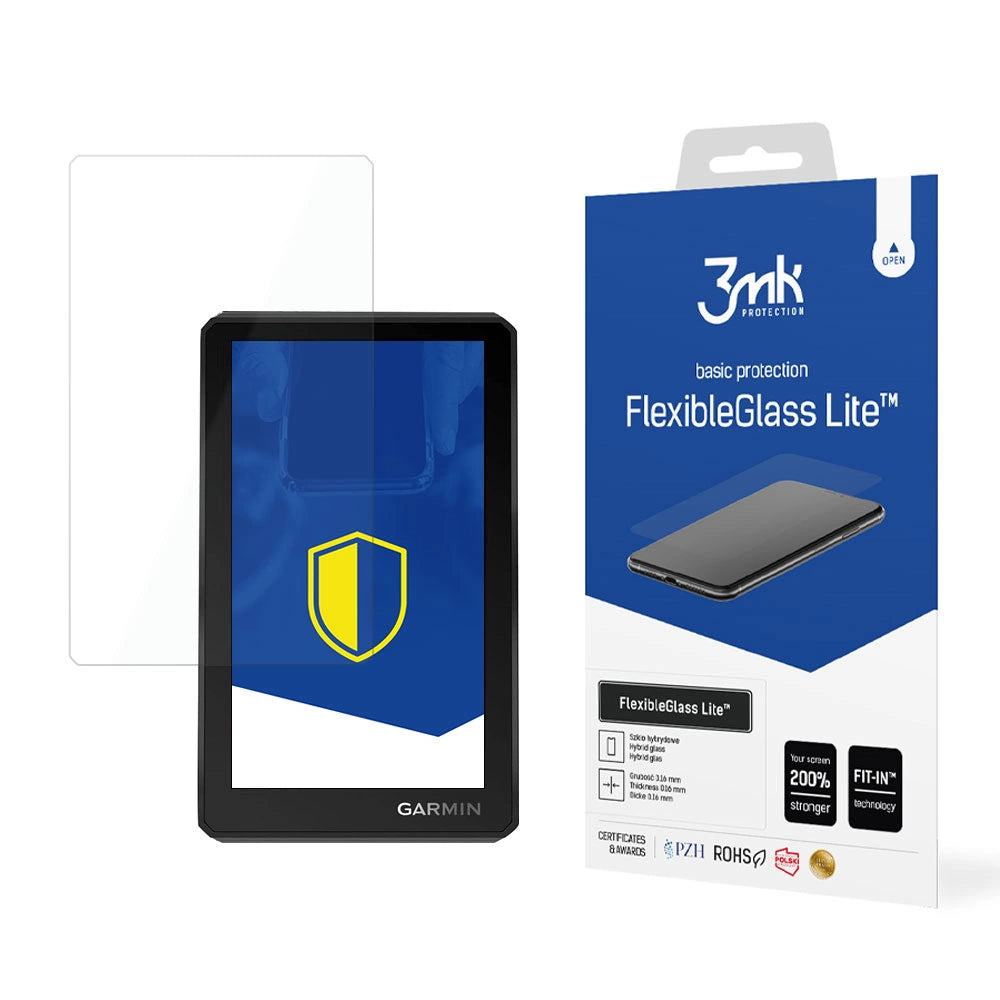 Tempered glass 3mk FlexibleGlass Lite for Garmin Zumo XT_0