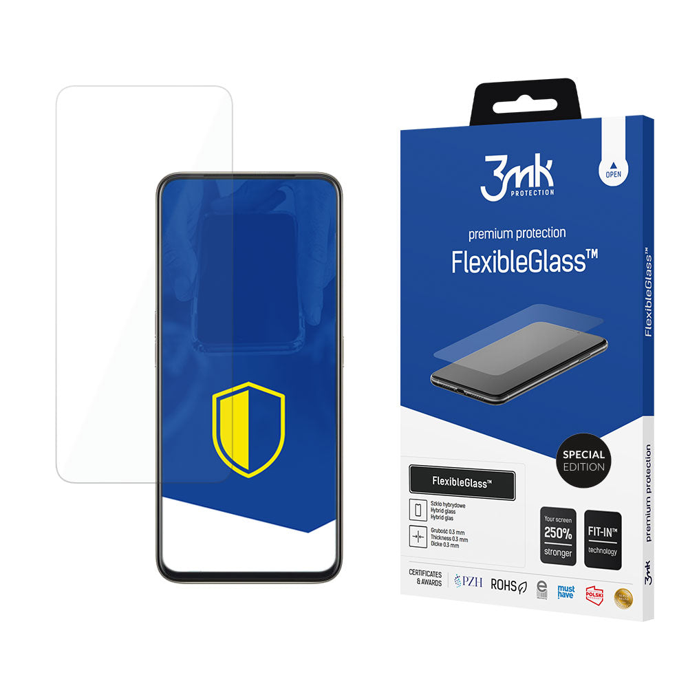 3mk FlexibleGlass™ Special Edition hybrid glass on Oppo Reno 2Z_0