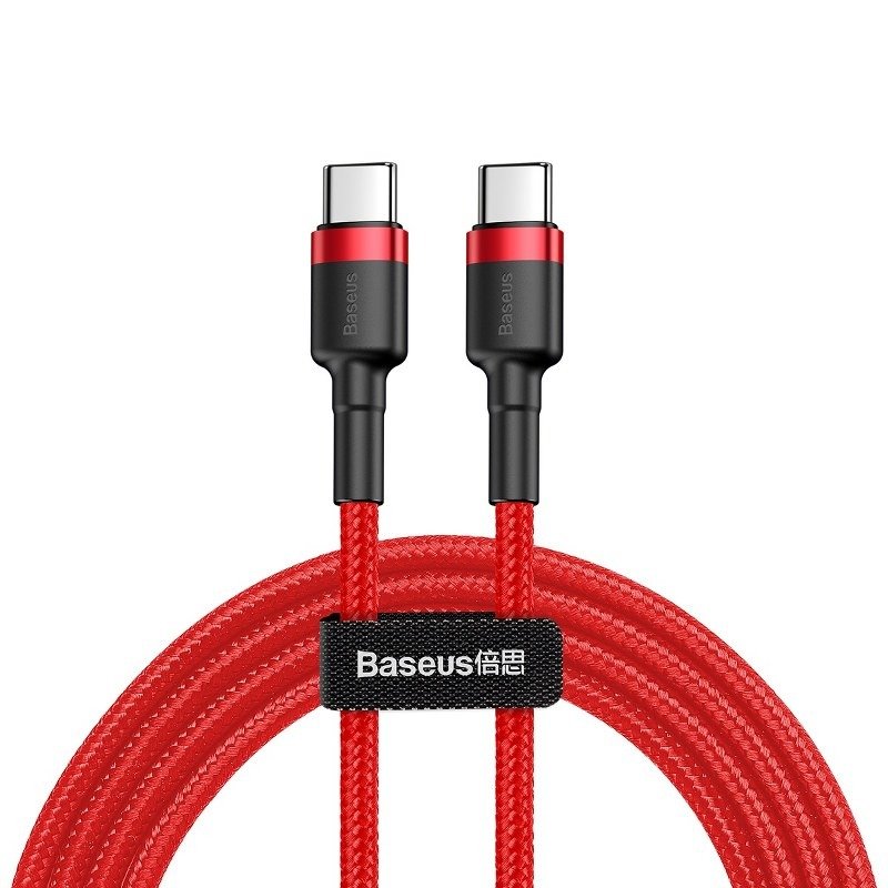 Baseus Cafule PD2.0 60W flash charging USB For Type-C cable (20V 3A) 2m Red_0