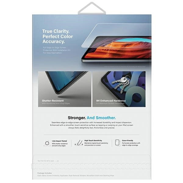 Uniq Optix Clear tempered glass with applicator for iPad Pro 11" 2024_6