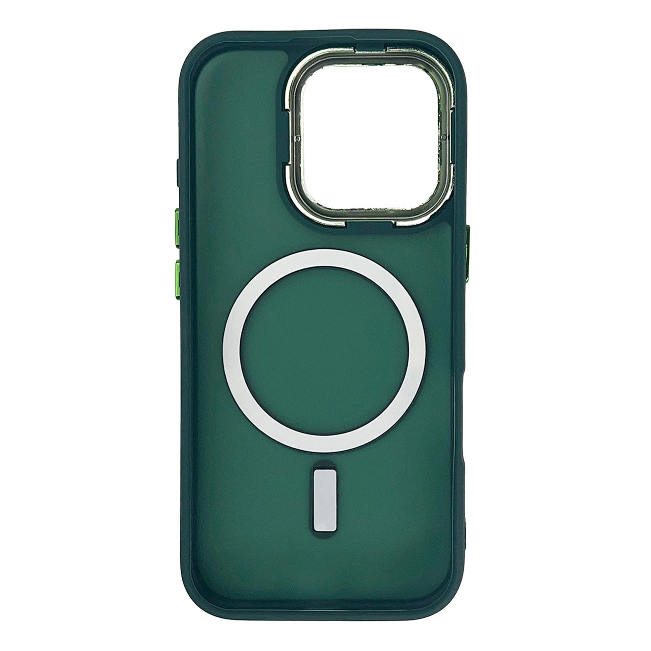 Magnetic Collection MagSafe iPhone 16 Pro Case - Dark Green_1