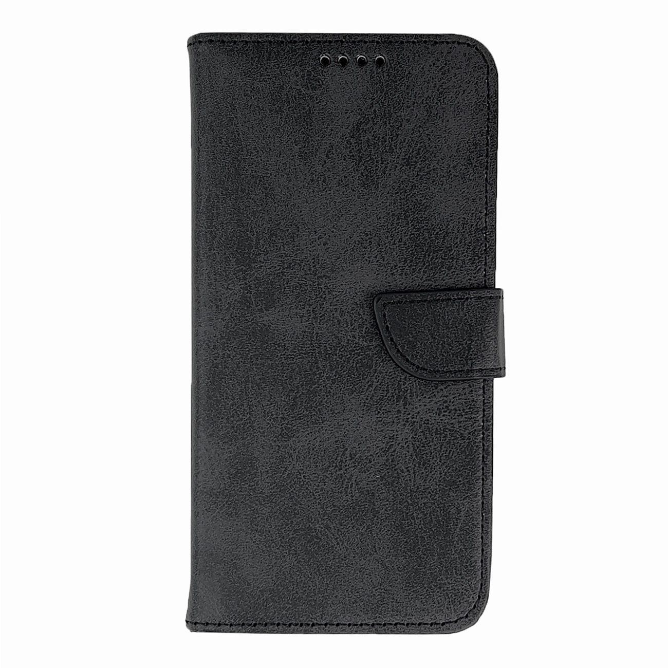 Leather Book Case for iPhone 16 - black_1