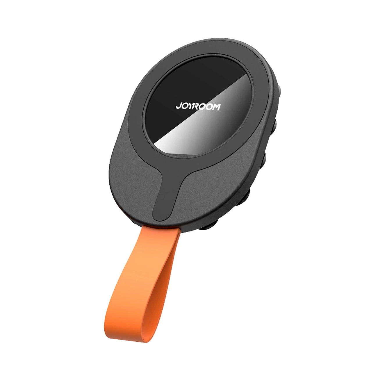 Joyroom JR-ZS393-S magnetic holder with suction cups for 4.7-7" phone - black and orange_1