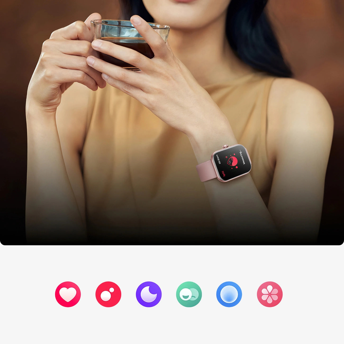 Joyroom Fit-Life JR-FT5 Plus smartwatch with call answering function - pink_15