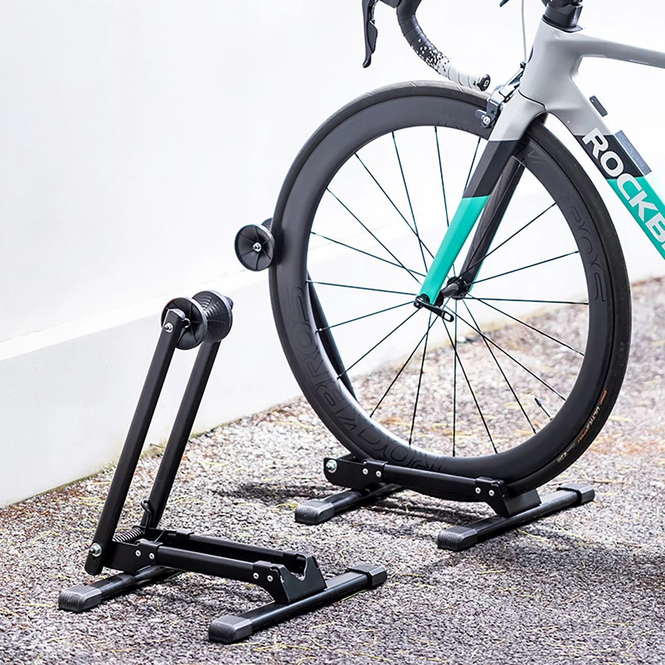 Rockbros 27210001001 Folding Bicycle Stand - Black_5