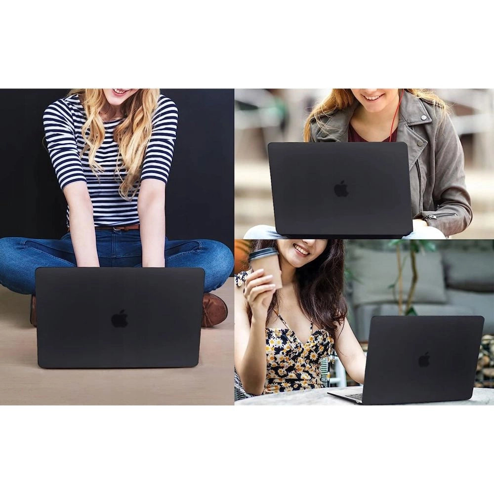 Tech-Protect SmartShell case for MacBook Pro 14" M1 / M2 / M3 2021-2023 - matte black_6